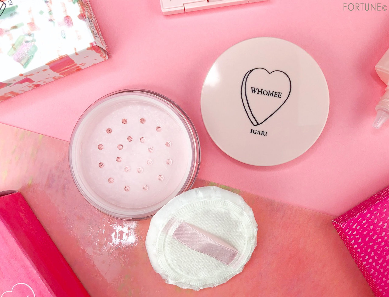 画像：2019秋冬新作「フーミー フェイスパウダー」ピンク