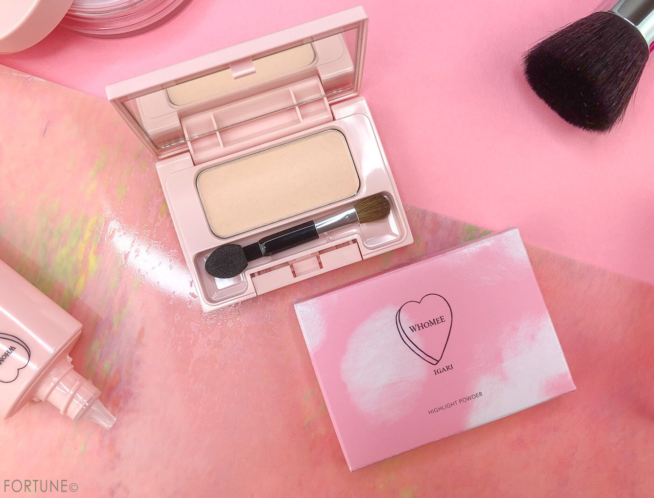 画像：2019秋冬新作「フーミー ハイライトパウダー」ピンク