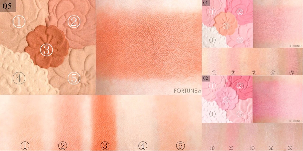 コスメカレンダー：キャンメイク「マットフルール チークス」