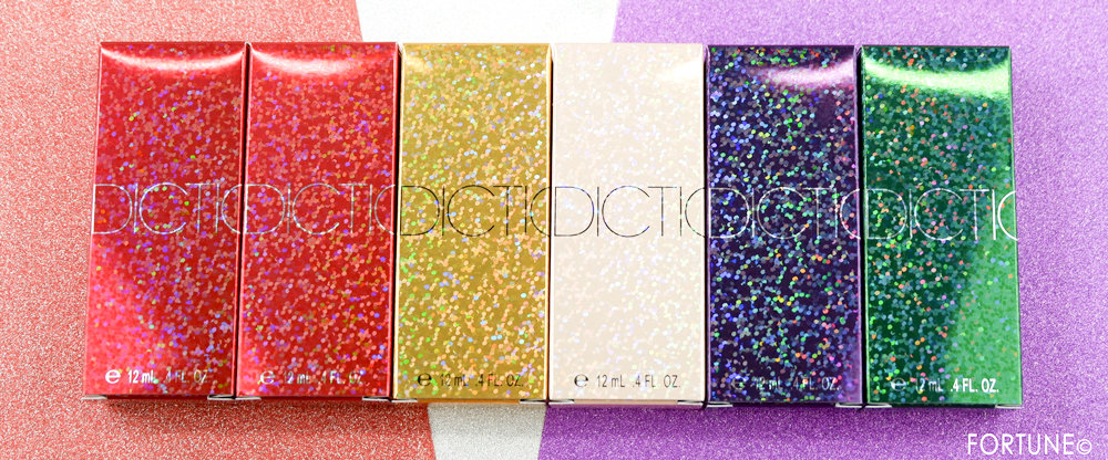 画像：ADDICTION（アディクション）ホリデーコレクション「Party Touch」　「ザ ネイルポリッシュ “パーティタッチ”」全6色