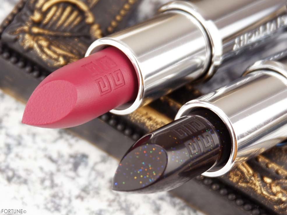 画像：GIVENCHY（ジバンシイ）「ルージュ・ジバンシイ・ベルベット」「ルージュ･ジバンシイ･ノワール」