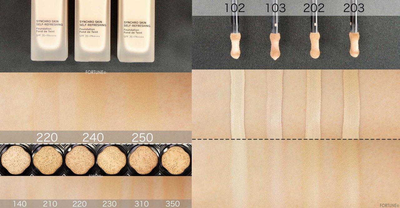 コスメカレンダー：SHISEIDO「シンクロスキン セルフリフレッシング ファンデーション」「シンクロスキン セルフリフレッシング クッションコンパクト」「シンクロスキン セルフリフレッシング コンシーラー」他