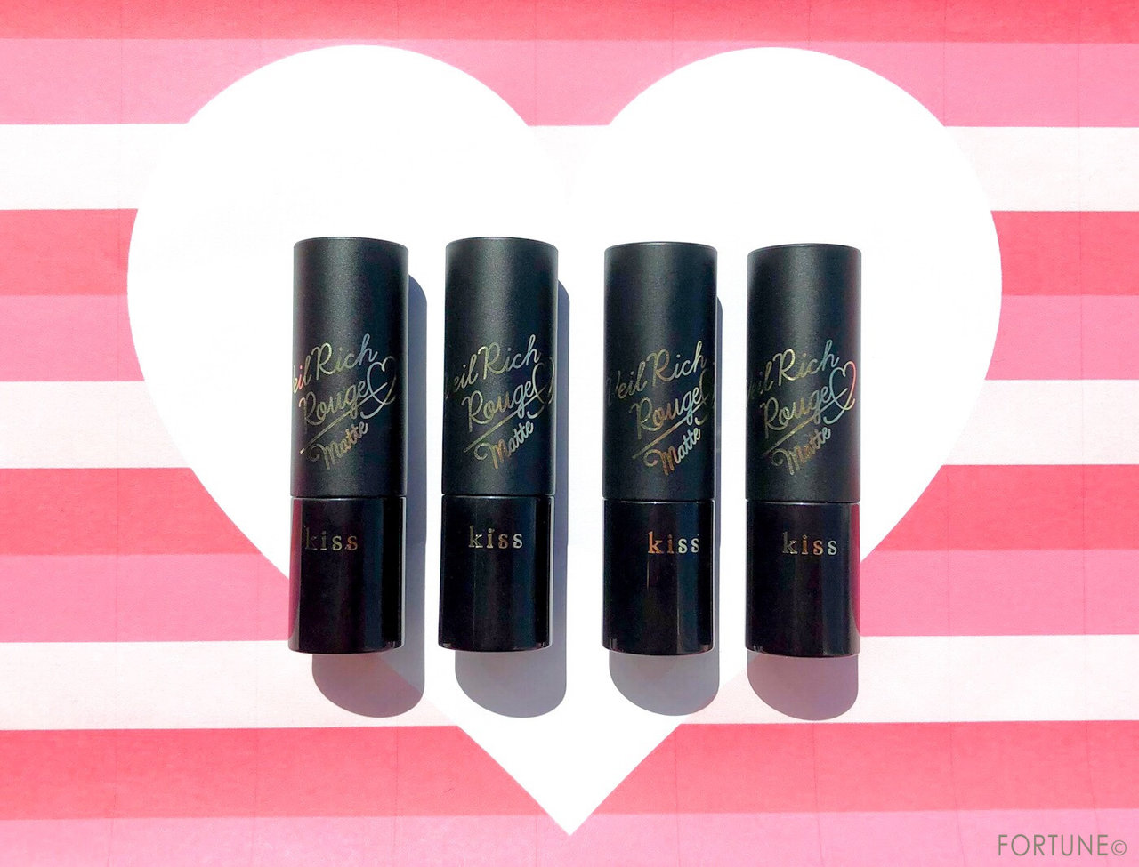 画像：kiss(キス) 2019秋新作「ヴェールリッチルージュ マット」新色「ヴェールリッチルージュ マットX」限定色