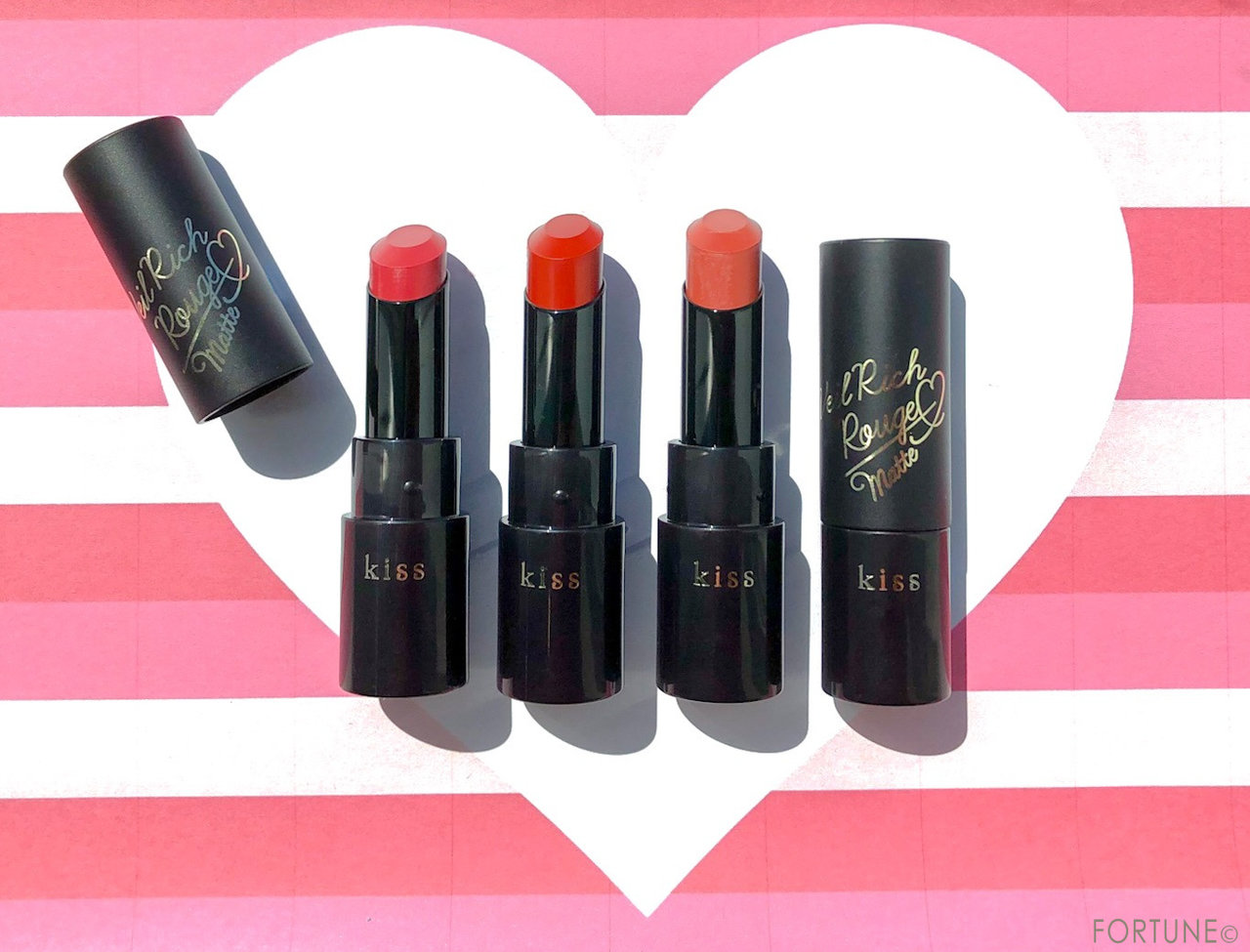 画像：kiss(キス) 2019秋新作「ヴェールリッチルージュ マット」新色「ヴェールリッチルージュ マットX」限定色