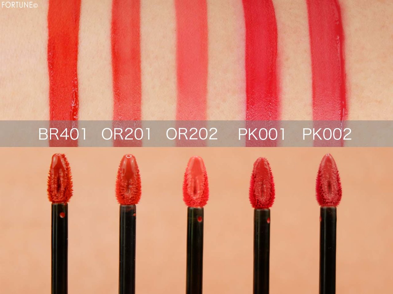 画像：エチュードハウス「カラフルタトゥーティント」　スウォッチ