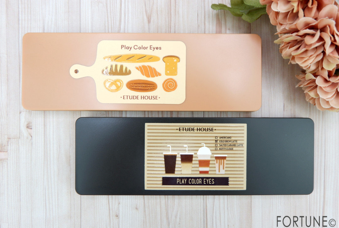 画像：エチュードハウス 　プレイカラー アイシャドウ カフェインホリック　プレイカラー アイシャドウ ベイクハウス　2019秋新作