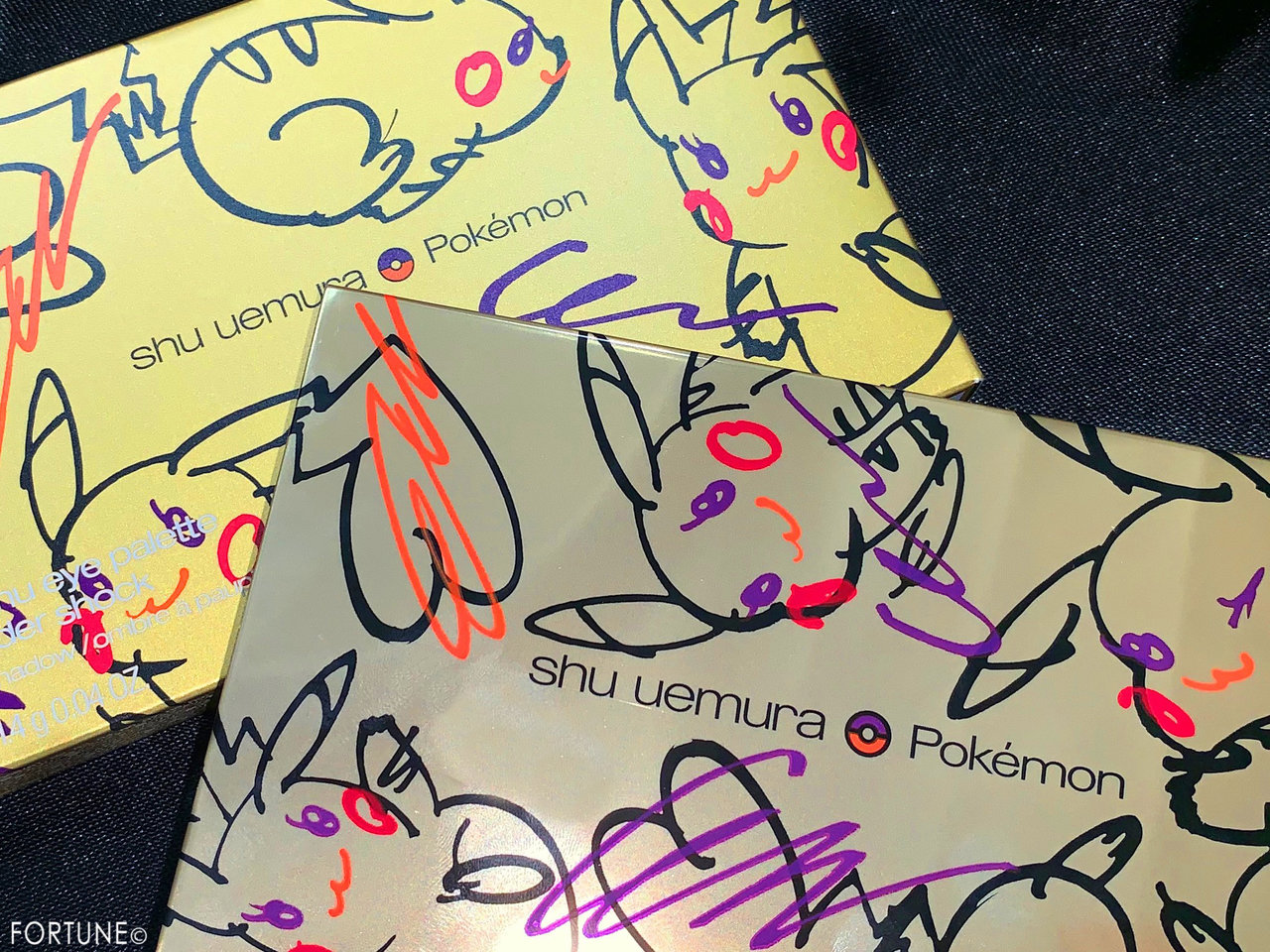 画像：《シュウ ウエムラ×ポケモン》2019クリスマス ホリデーコレクション「ピカシュウ アイ パレット サンダー ショック」