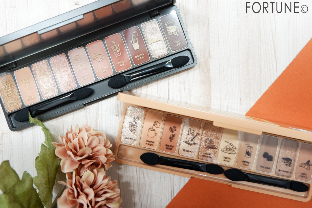 画像：エチュードハウス 　プレイカラー アイシャドウ カフェインホリック　プレイカラー アイシャドウ ベイクハウス　2019秋新作