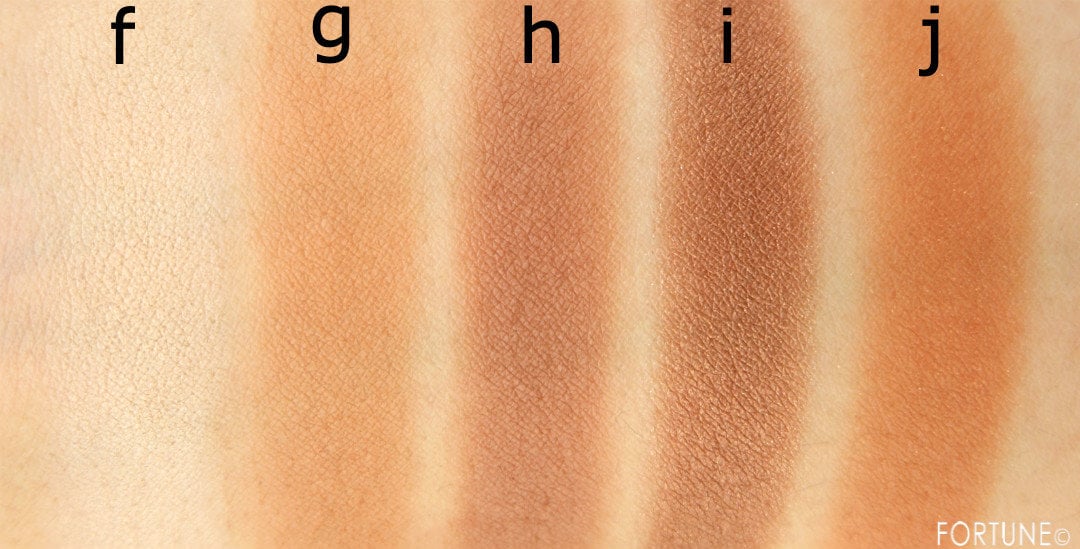 画像：エチュードハウス 　プレイカラー アイシャドウ ベイクハウス　スウォッチ　2019秋新作