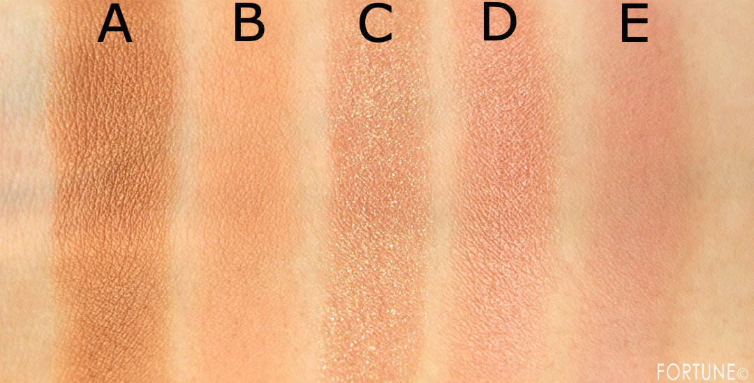 画像：エチュードハウス 　プレイカラー アイシャドウ カフェインホリック　スウォッチ　2019秋新作