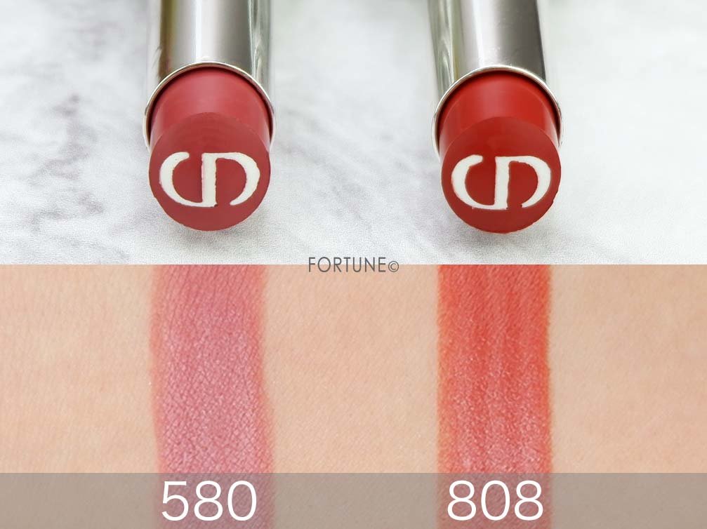 画像：Dior（ディオール）「ルージュ ディオール ウルトラ バーム」　スウォッチ