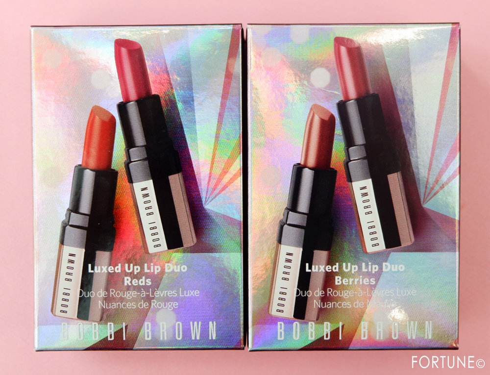 画像：ボビイ ブラウン 2019クリスマスコフレ ホリデーコレクション「リュクス アップ リップ デュオ レッド／ベリー」