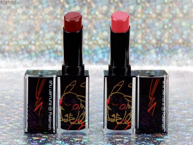 画像：shu uemura「シュウ ウエムラ×ポケモン コレクション』ルージュ アンリミテッド ラッカーシャイン 限定2色