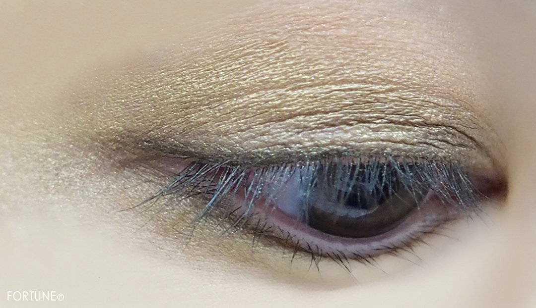 画像：ボビイ ブラウン「オータム アヴェニュー アイシャドウ パレット」使用感