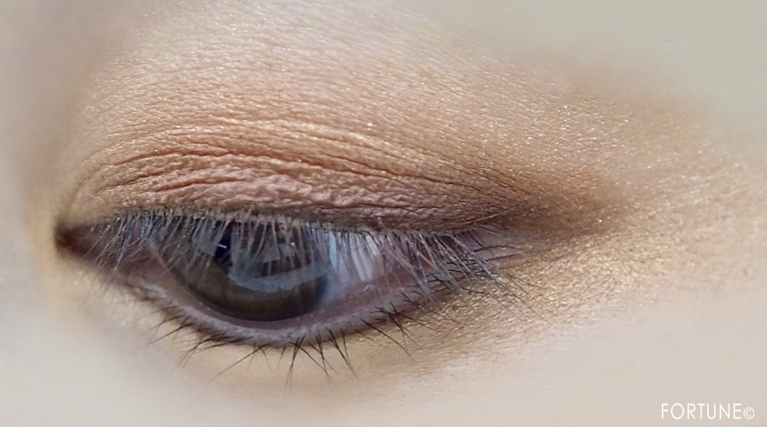 画像：ボビイ ブラウン 2019クリスマスコフレ「フィーバー ドリーム アイシャドウ パレット」使用感