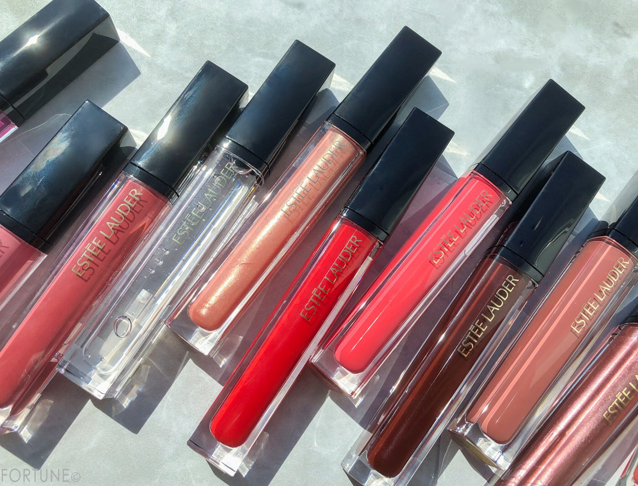 画像：エスティ ローダー 2019新作「ピュア カラー エンヴィ キッサブル リップ シャイン」「ピュア カラー エンヴィ オイル インフューズド リップ シャイン」