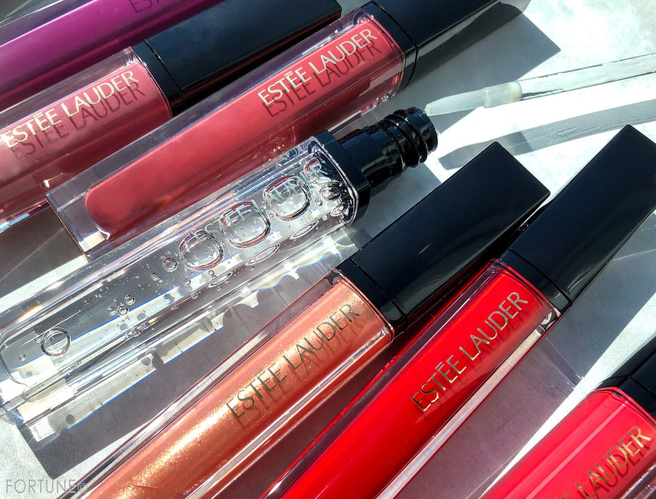 画像：エスティ ローダー 2019新作「ピュア カラー エンヴィ キッサブル リップ シャイン」「ピュア カラー エンヴィ オイル インフューズド リップ シャイン」