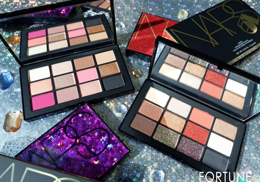 画像：NARS（ナーズ） ハイプト アイシャドーパレット　インフェルノ アイシャドーパレット　2019クリスマスコフレ　ホリデーコレクション　　