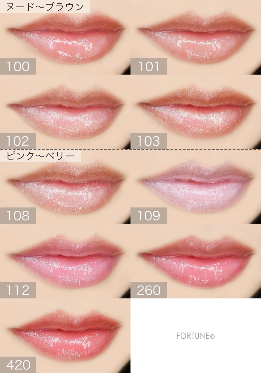 画像：エスティ ローダー 2019新作「ピュア カラー エンヴィ キッサブル リップ シャイン」　使用感