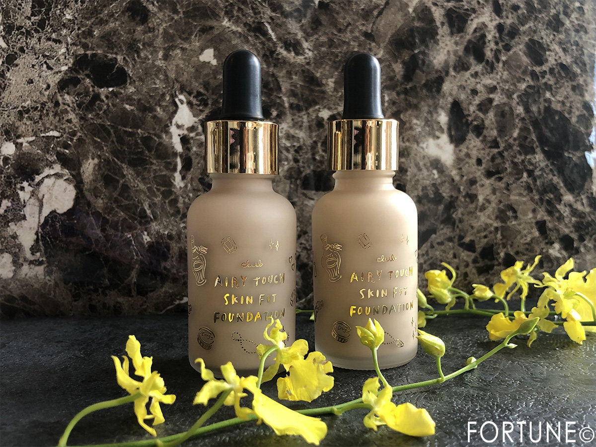 美容液ファンデーション「クラブ エアリータッチ スキンフィットファンデーション」