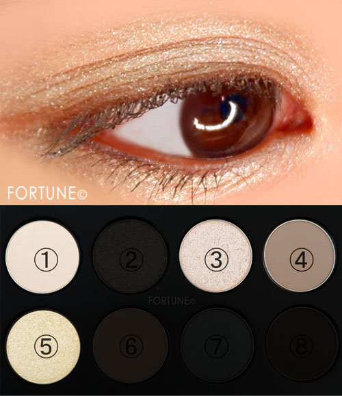 画像：ボビイ ブラウン2019クリスマスコフレ「スモーク ＆ メタルズ アイシャドウ パレット」