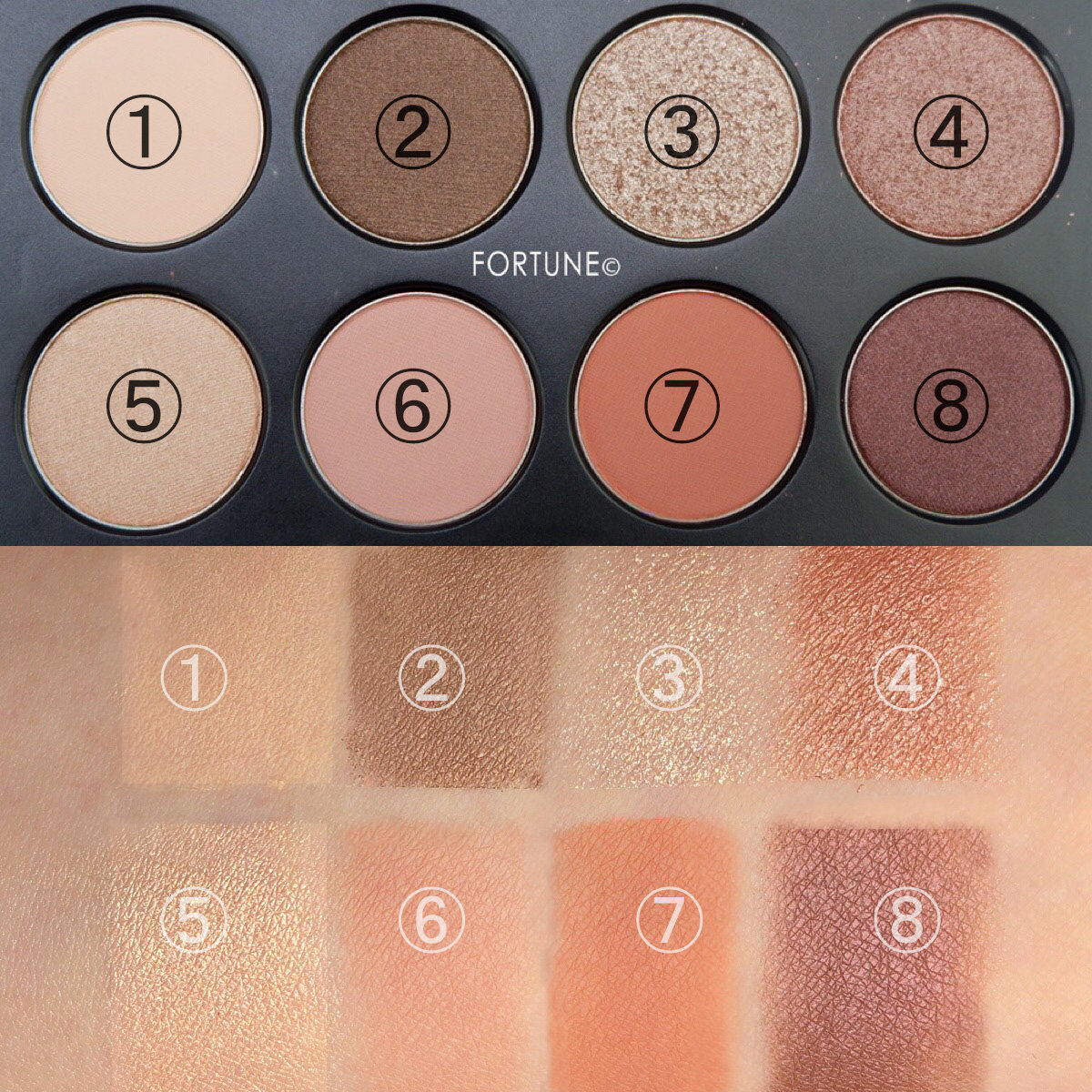 画像：ボビイ ブラウン2019クリスマスコフレ「ラブ イン ザ アフタヌーン アイシャドウ パレット」