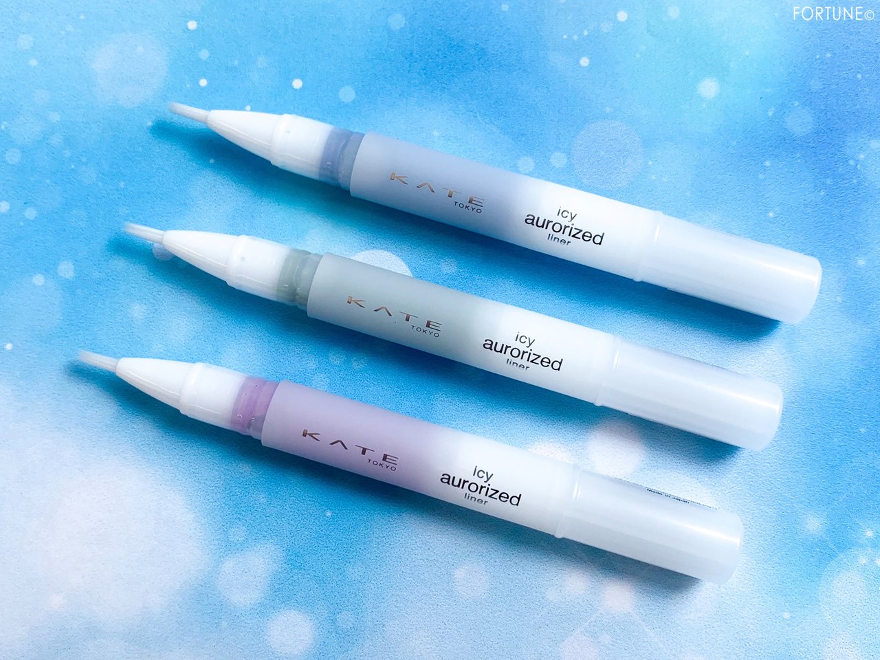 画像：KATE（ケイト）2019冬新作 プチプラコスメ アイシーオーロライズライナー