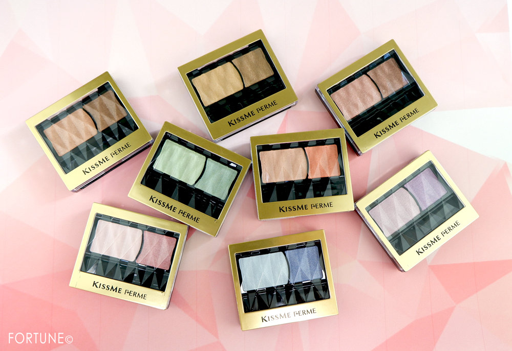 キスミー フェルム 2019新作コスメ「華やかに彩る アイカラー」