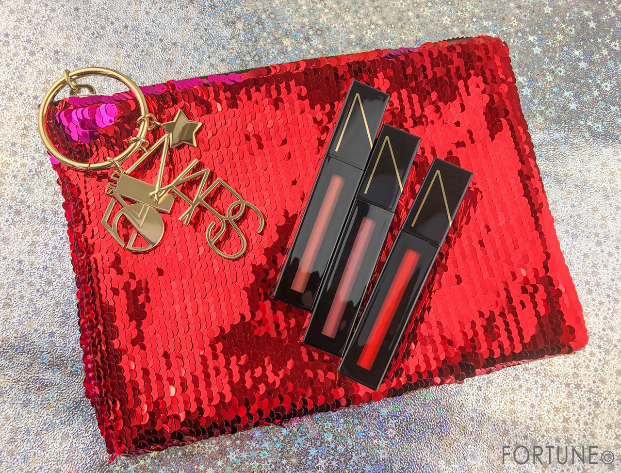 画像：NARS 2019クリスマスコフレ「オールアクセス パワーマットリップピグメントセット」