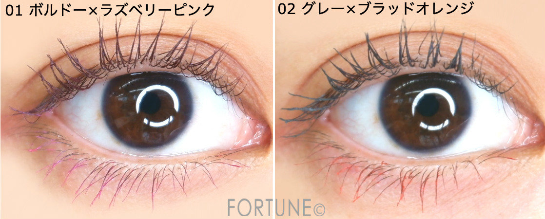 画像：コフレドール　Wカラーマスカラ　　2019冬新作　SWITCH！COLORS