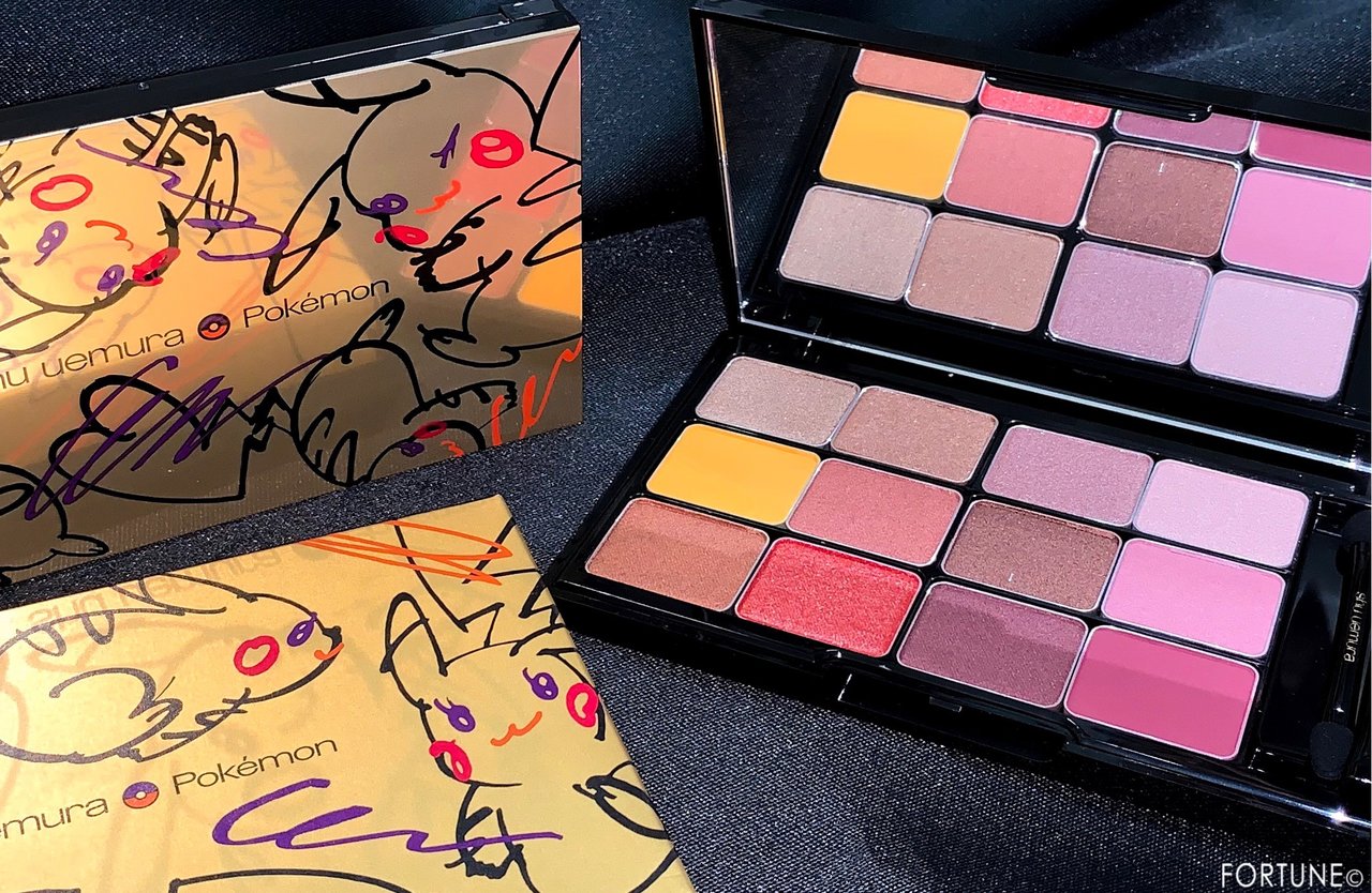 コスメカレンダー：シュウ ウエムラ「ピカシュウ アイ パレット - サンダー ショック」