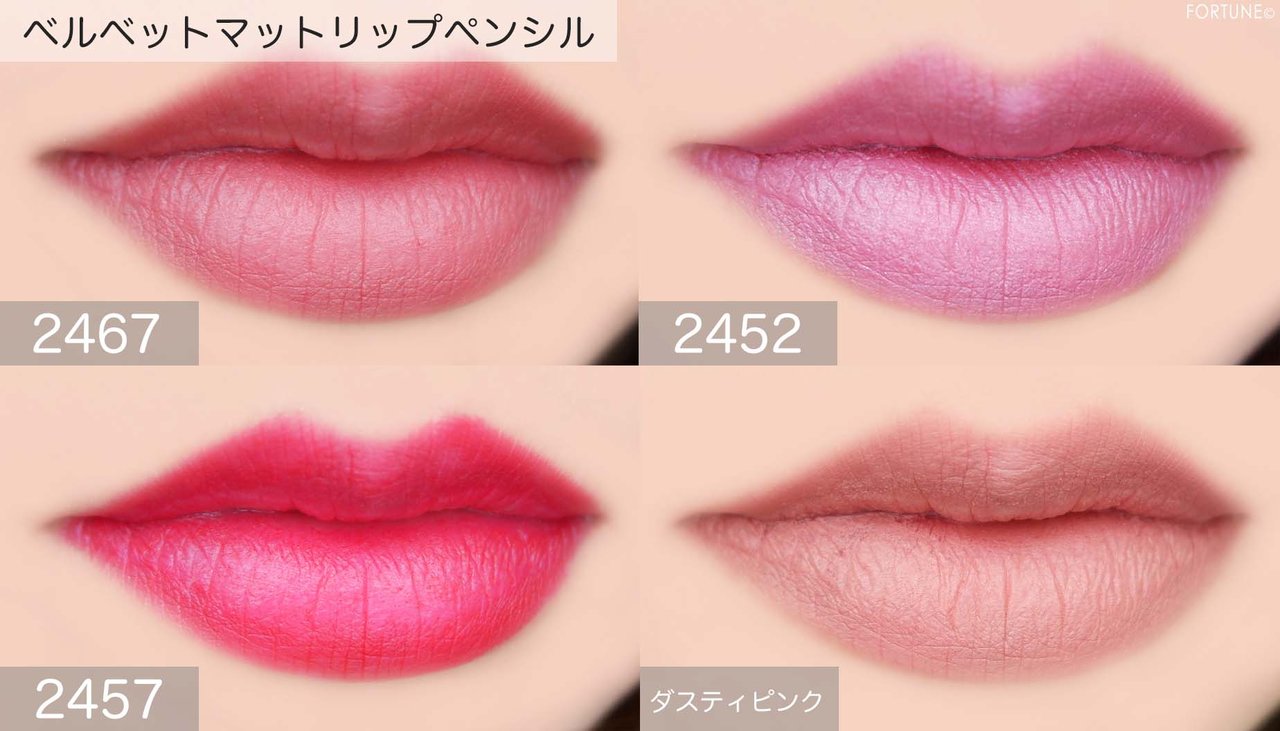 画像：NARS（ナーズ）「NARS ベルベットロープ ベルベットマットリップペンシルセット」使用感