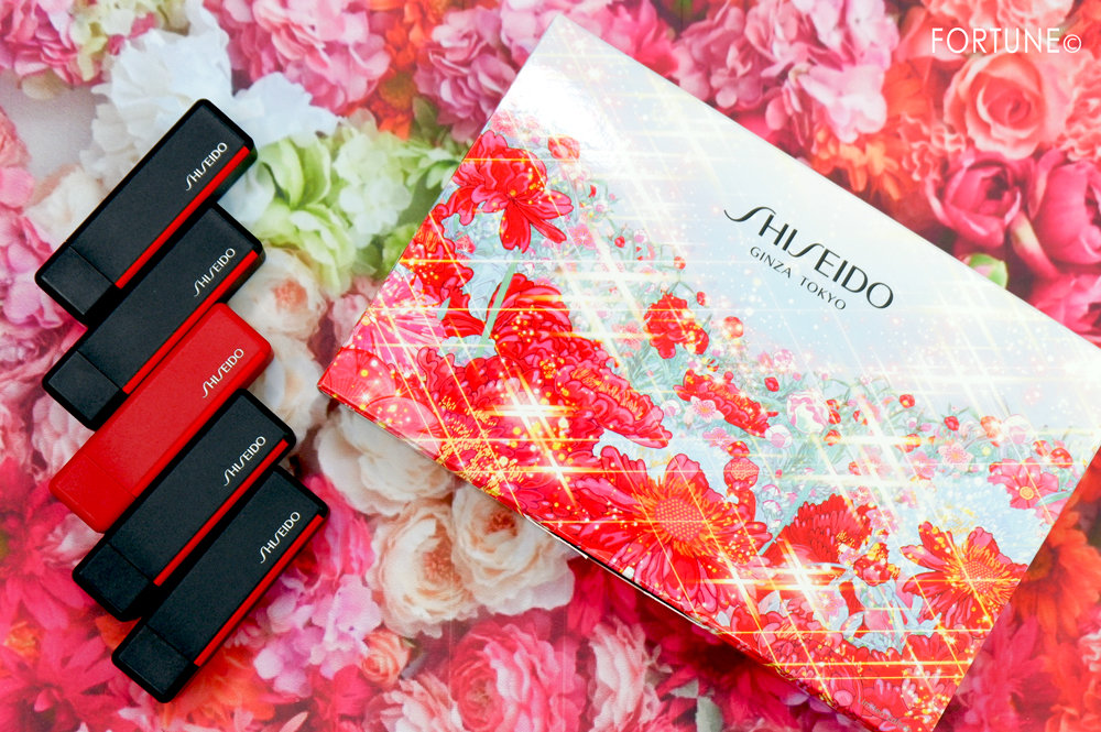 《資生堂》2019クリスマス「SHISEIDO ホリデーカラーズ ミニリップブーケ」