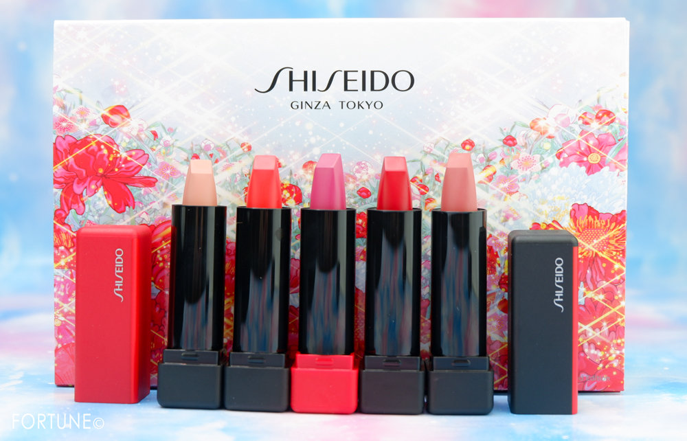 《資生堂》2019クリスマス「SHISEIDO ホリデーカラーズ ミニリップブーケ」