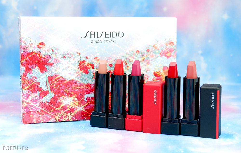 《資生堂》2019クリスマス「SHISEIDO ホリデーカラーズ ミニリップブーケ」