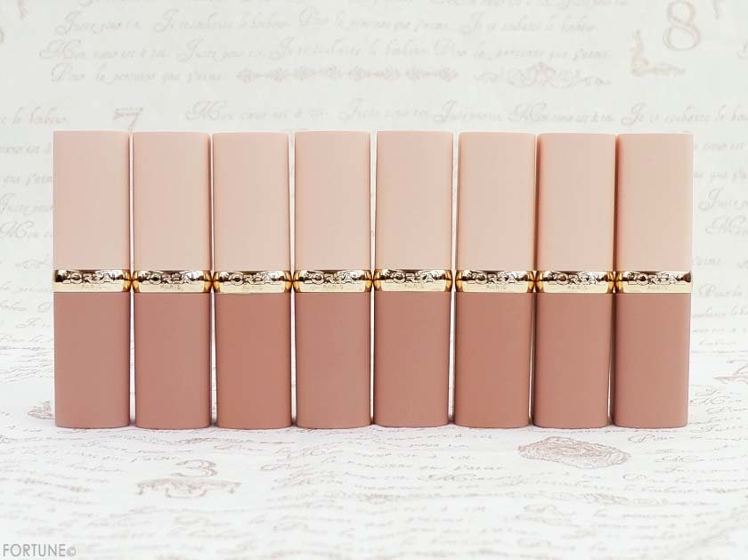 画像：ロレアル パリ「フリーザヌードコレクション」限定8色