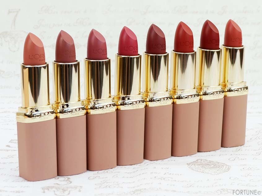 画像：ロレアル パリ「フリーザヌードコレクション」限定8色