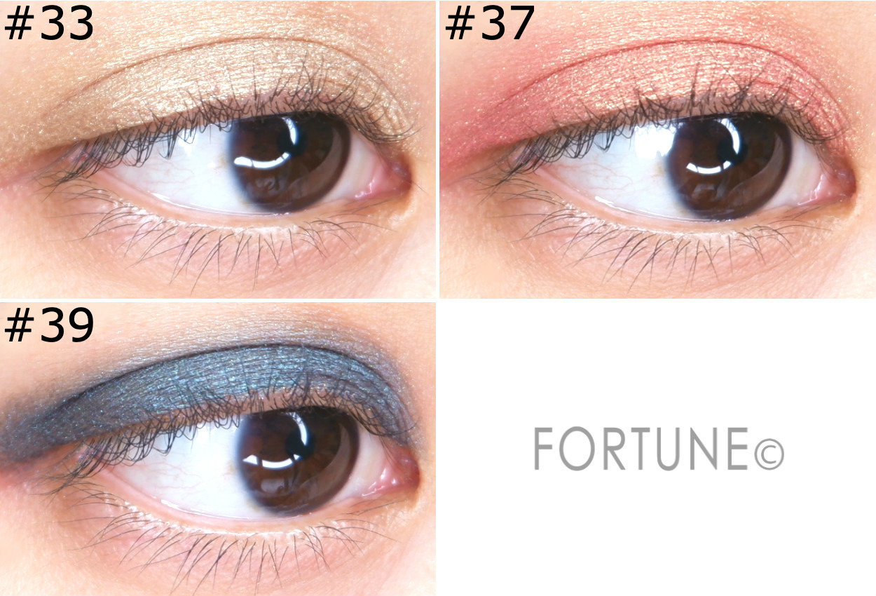 画像：ロレアル パリ 11/1発売「カラークイーン オイルシャドウ」グリッター　使用感