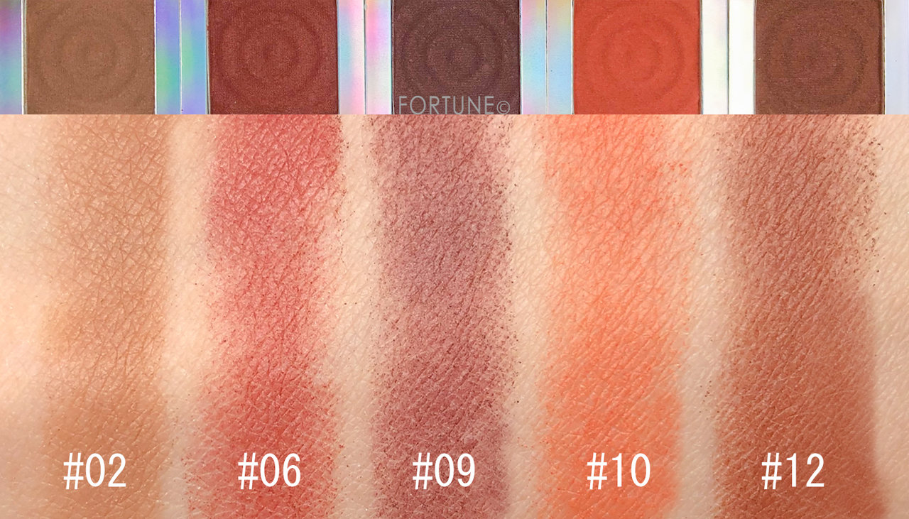 画像：ロレアル パリ 11/1発売「カラークイーン オイルシャドウ」マット　スウォッチ