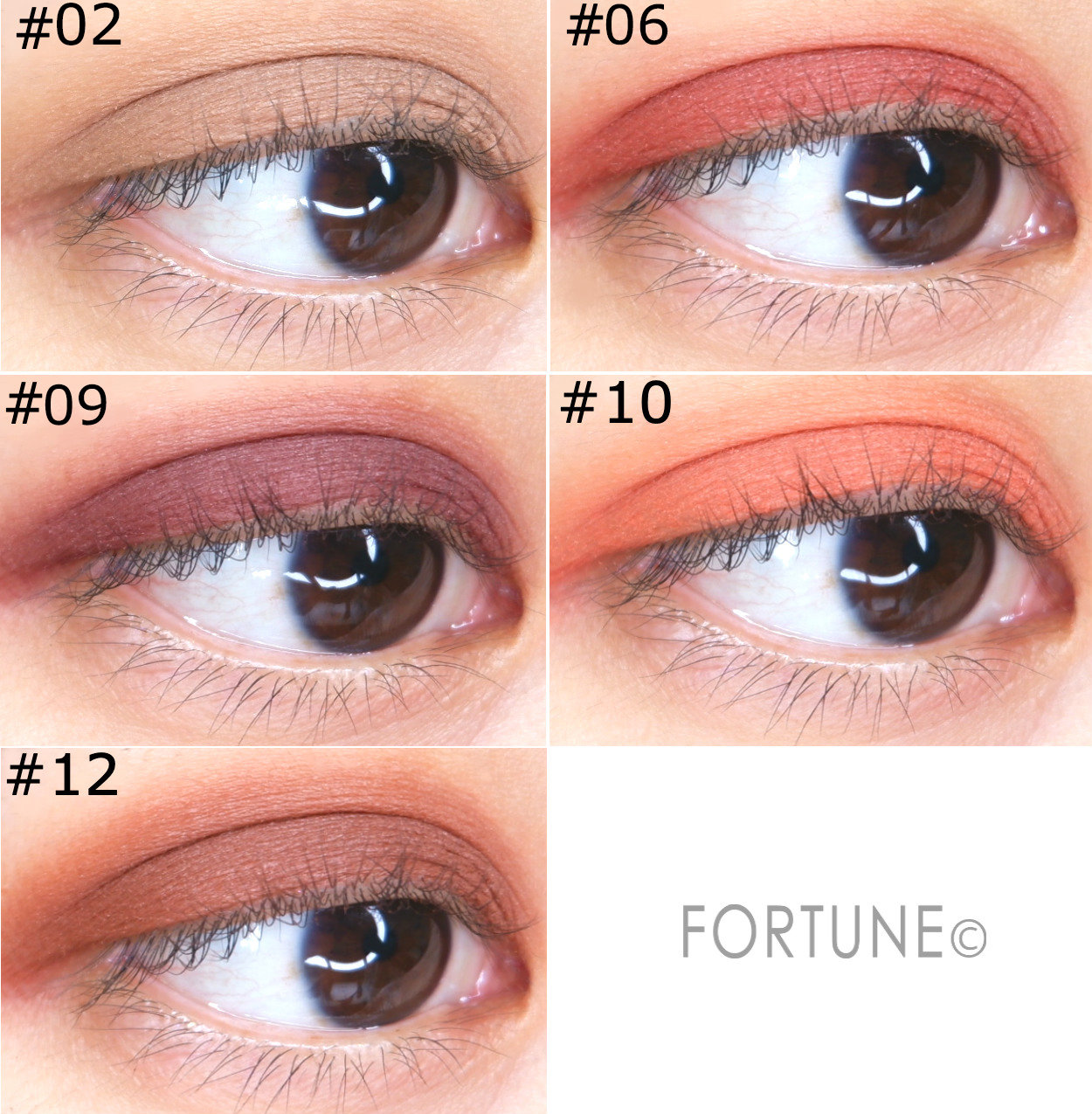 画像：ロレアル パリ 11/1発売「カラークイーン オイルシャドウ」マット　使用感