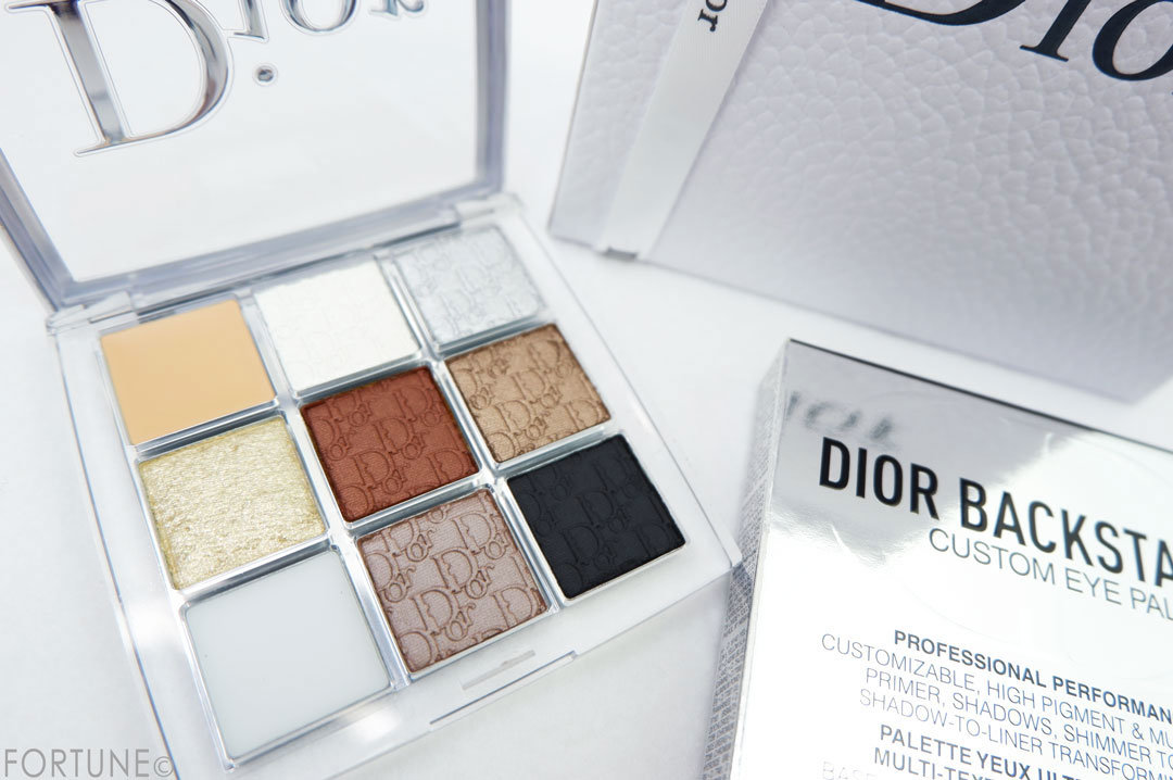 画像：Dior　ディオール バックステージ カスタム アイ パレット　001 ユニバーサル　2019冬新作