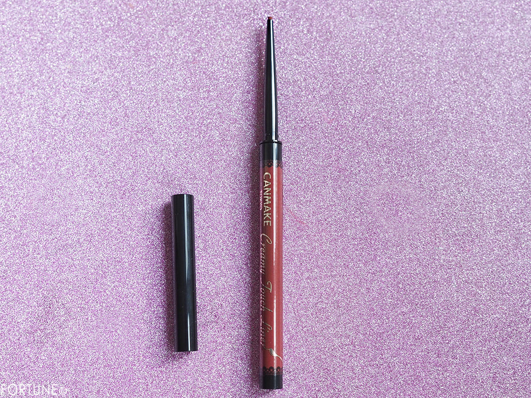 キャンメイク「クリーミータッチライナー」新色 No.04 ガーネットバーガンディ