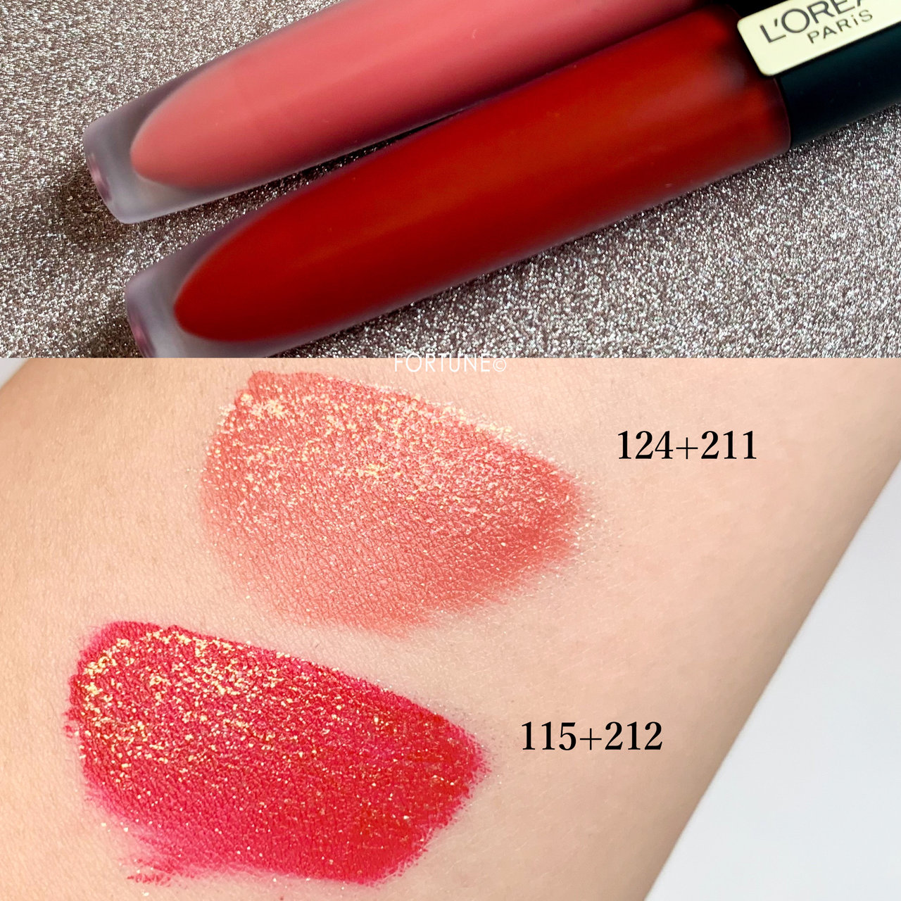 画像：ロレアル パリ 2019クリスマスコフレ ルージュシグネチャー トッパー