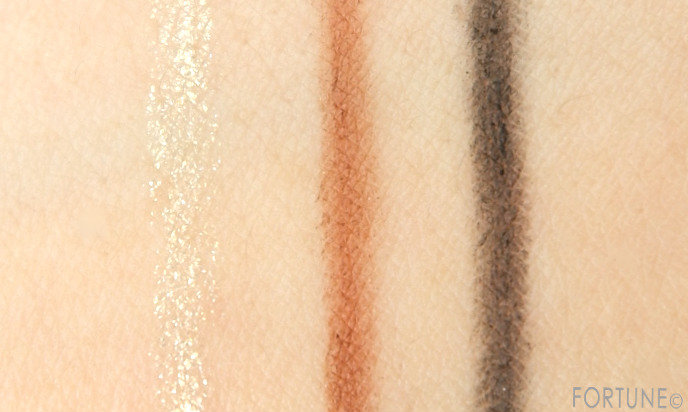 画像：Dior　ディオール バックステージ カスタム アイ パレット　001 ユニバーサル　スウォッチ　2019冬新作