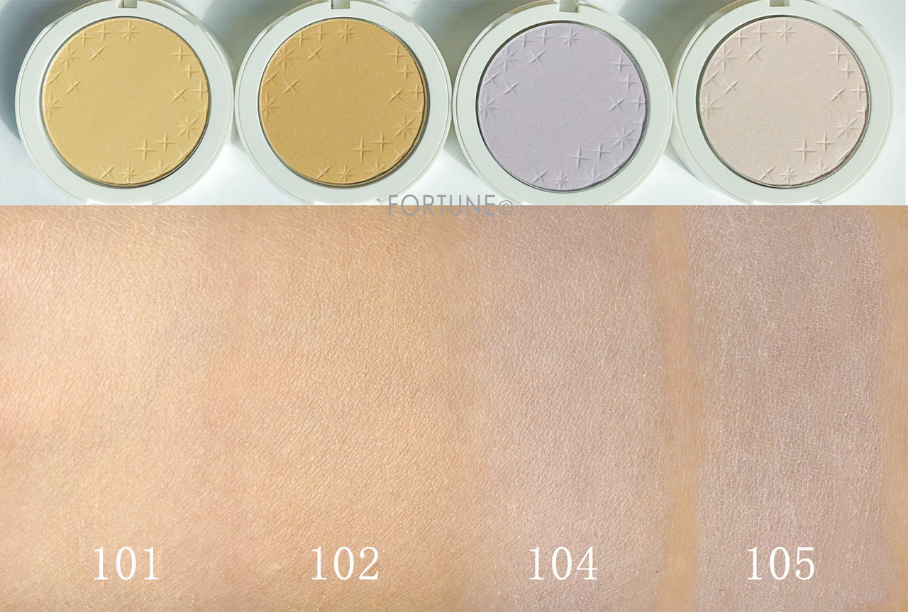 画像：「レブロン スキンライト プレスト パウダー N」2019リニューアル　使用感