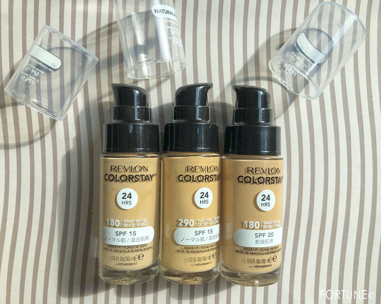 画像：「レブロン カラーステイ メイクアップ N／ND」2019リニューアル