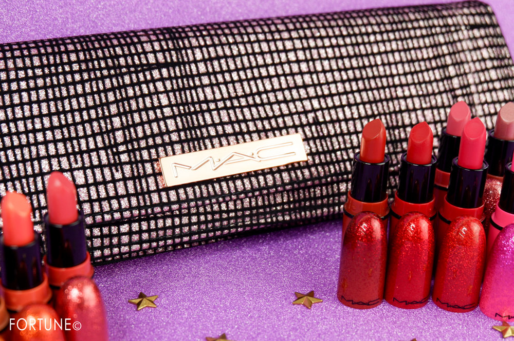 画像：M·A·C(マック) 2019クリスマス「テイスト オブ スターダム ミニ リップスティック キット」