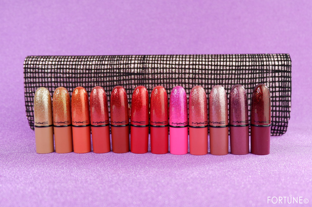 画像：M·A·C(マック) 2019クリスマス「テイスト オブ スターダム ミニ リップスティック キット」