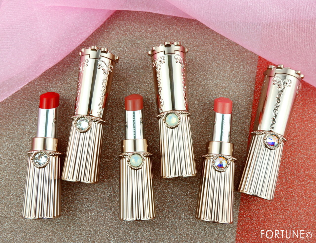 ジルスチュアート2019クリスマスコフレ「ロイヤル＆アーバンプリンセス コレクション」リップブロッサム限定色