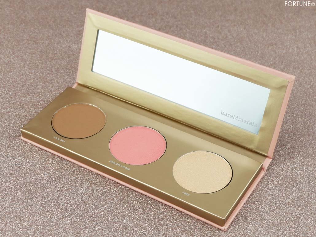 画像：ベアミネラル「ベア グロー オン ザ ゴー フェイス パレット」